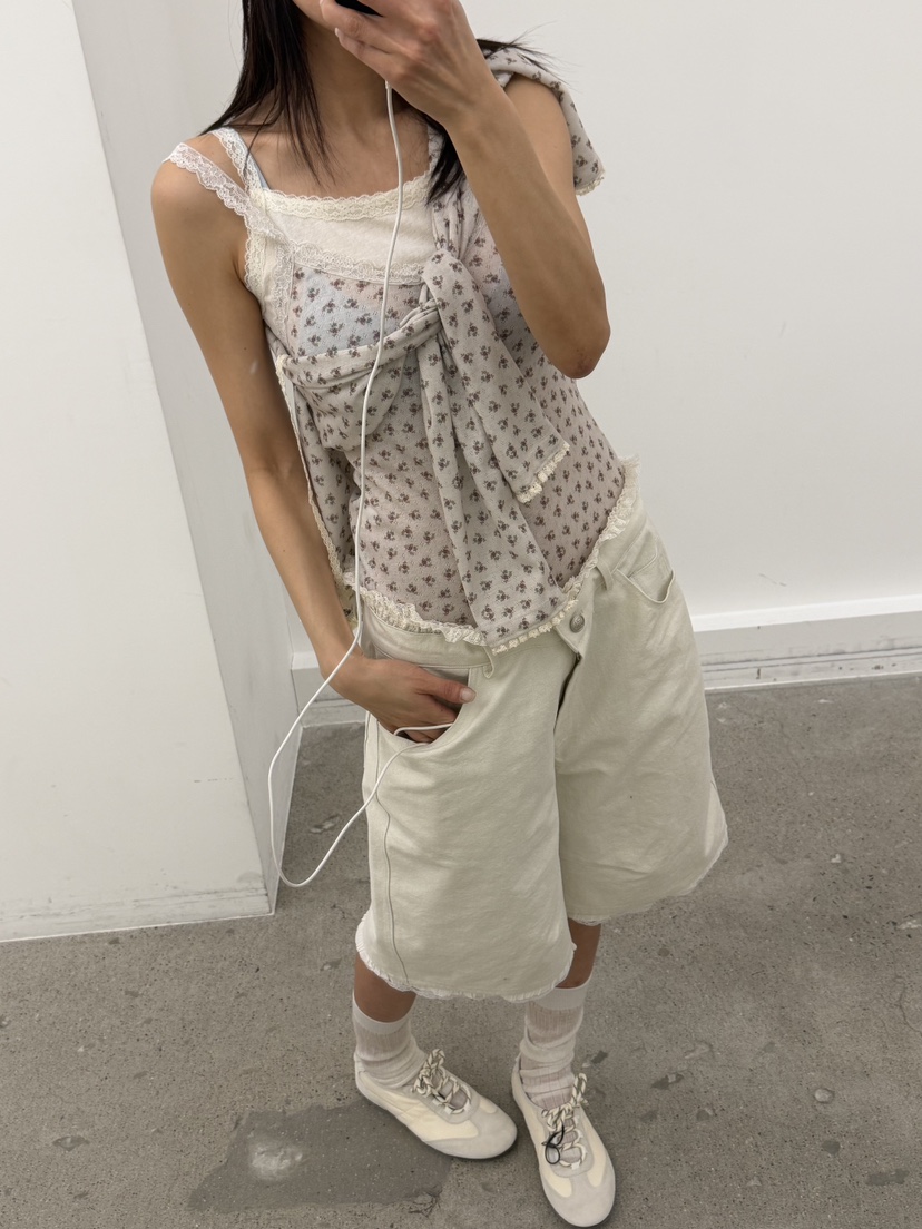 FRANC—L韓國東大門直郵女裝新品推薦人氣休閑26春夏吊帶背心FRANC吊帶/背心