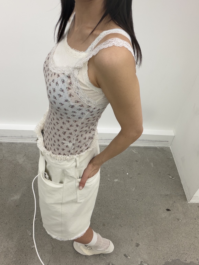 FRANC—L韓國東大門直郵女裝新品推薦人氣休閑26春夏吊帶背心FRANC吊帶/背心