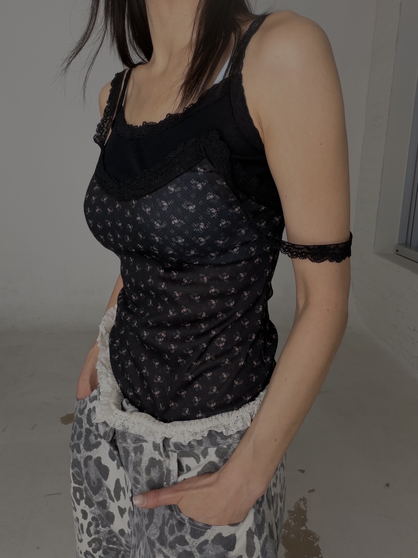 FRANC—L韓國東大門直郵女裝新品推薦人氣休閑26春夏吊帶背心FRANC吊帶/背心