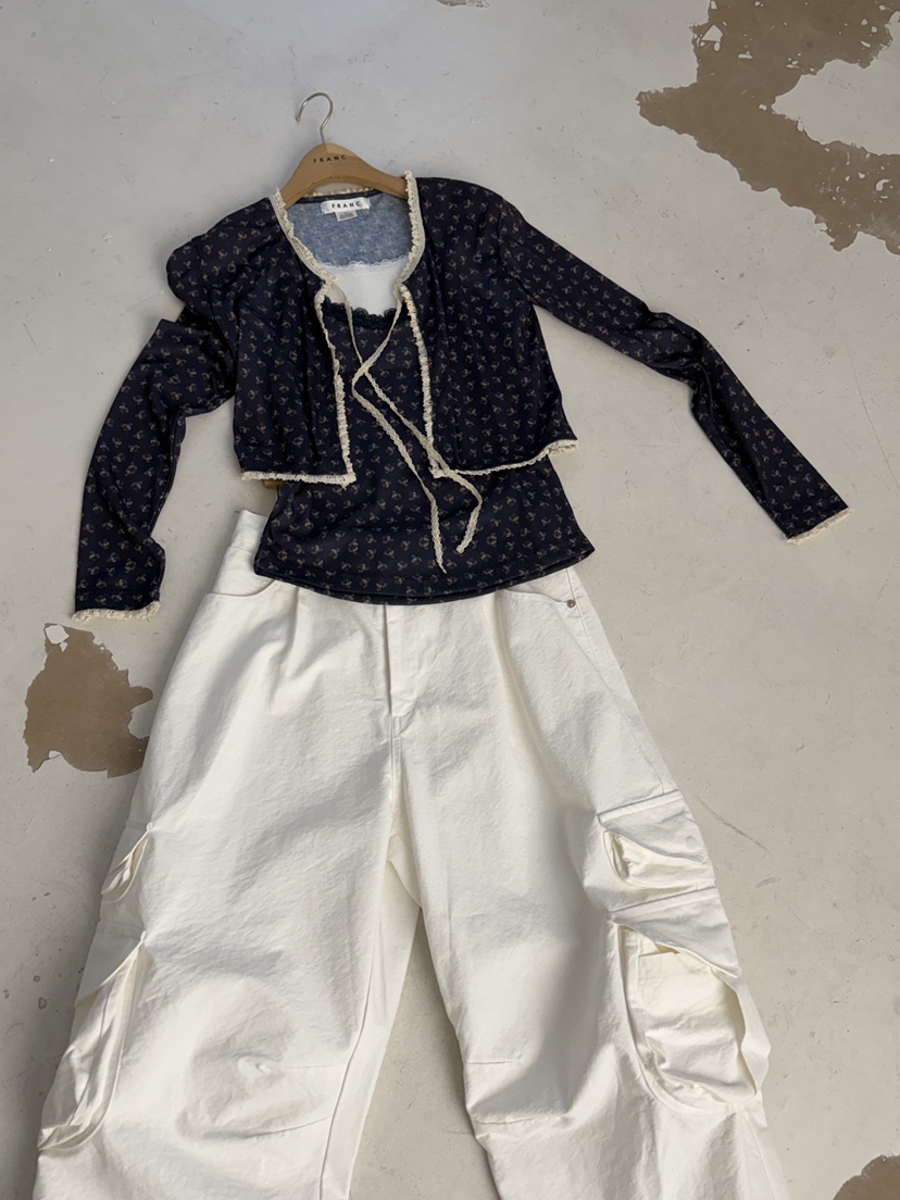 FRANC—L韓國東大門直郵女裝新品推薦人氣休閑26春夏吊帶背心FRANC吊帶/背心