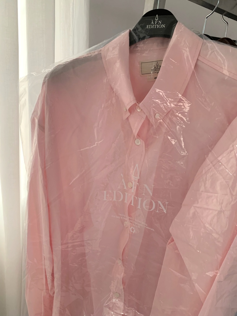 A Flan韓國直郵女士新品熱賣推薦人氣職業襯衫蕾絲衫柔軟AFN/FLAN EDITION襯衫/蕾絲衫