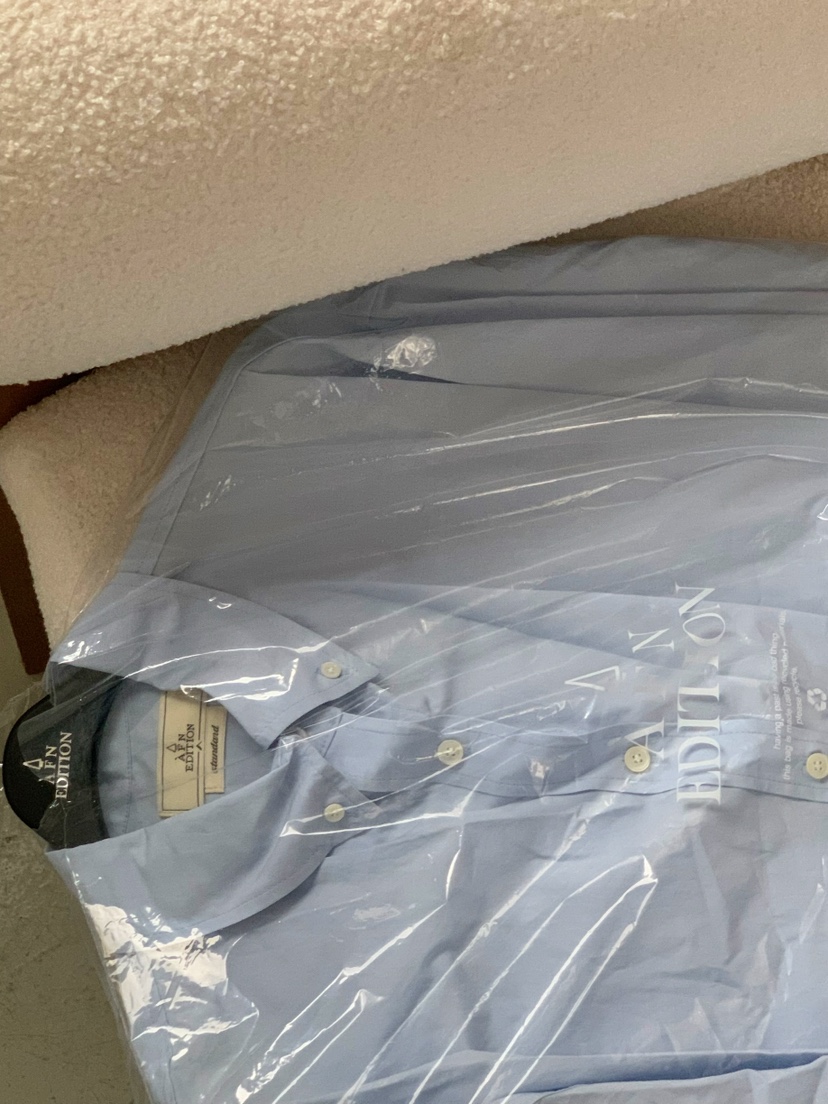 A Flan韓國直郵女士新品熱賣推薦人氣職業襯衫蕾絲衫柔軟AFN/FLAN EDITION襯衫/蕾絲衫