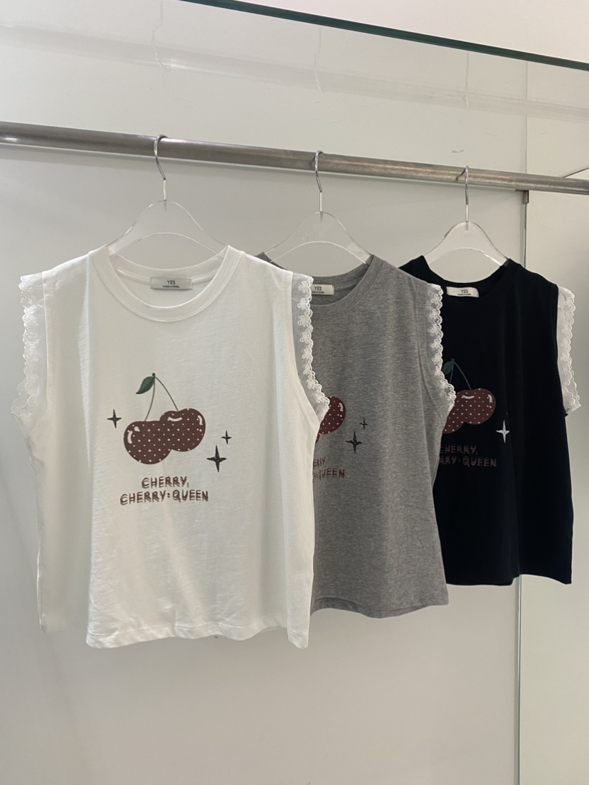 YES韓國直郵女士新品26春夏職業推薦休閑時尚人氣吊帶背心YES吊帶/背心