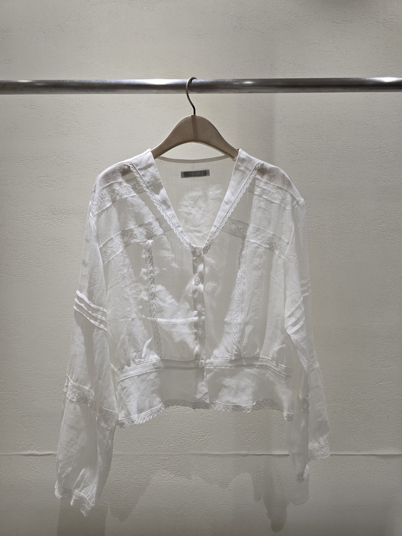 LIKEVAM韓國東大門直郵女裝新品熱賣推薦26春夏襯衫蕾絲衫LIKEVAM襯衫/蕾絲衫圖色1