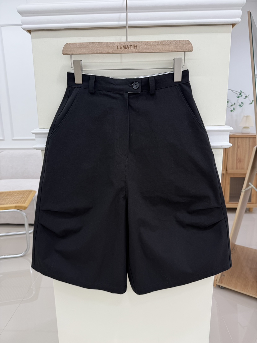 LEMATIN韓國代購女裝新品時尚職業熱賣休閑人氣推薦短褲棉LEMATIN短褲圖色2