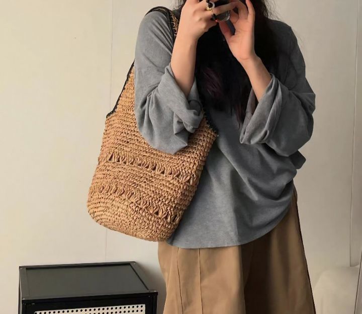 TROUVAILLE韓國直郵實拍女裝新品休閑熱賣推薦單肩斜跨包TROUVAILLE單肩/斜跨包