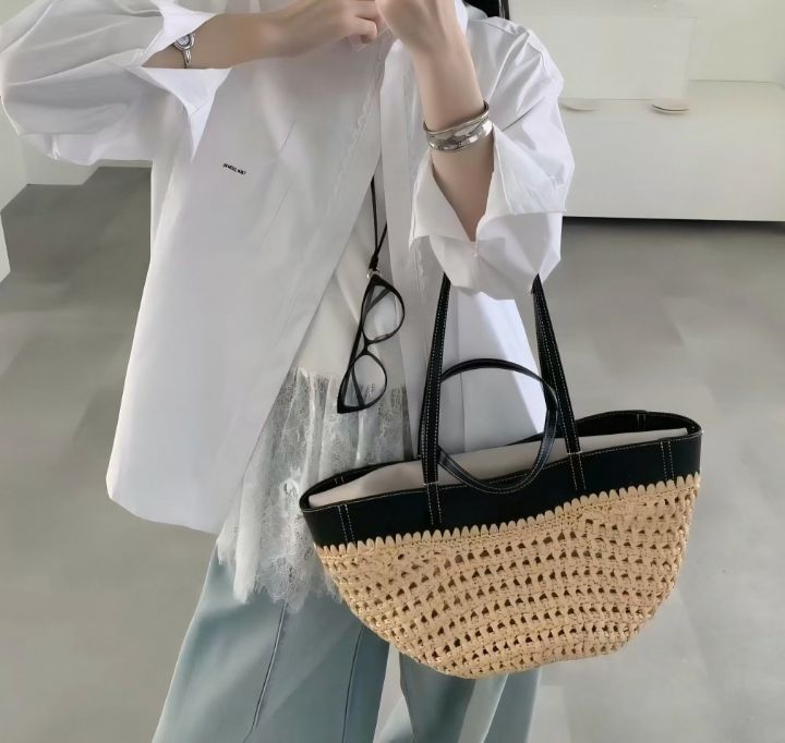 TROUVAILLE韓國代購女士新款26春夏休閑熱賣人氣單肩斜跨包TROUVAILLE單肩/斜跨包圖色1