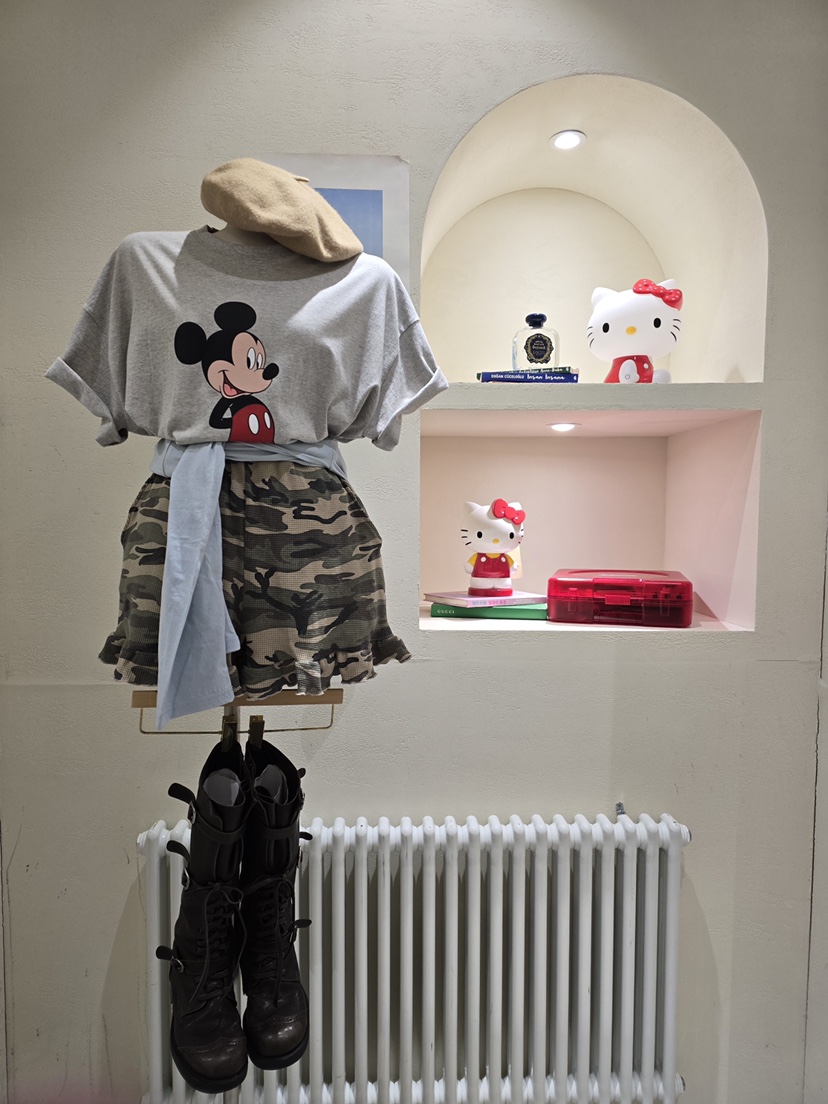 LIKEVAM韓國直郵女士新款熱賣人氣26春夏職業短褲華夫格工裝LIKEVAM短褲