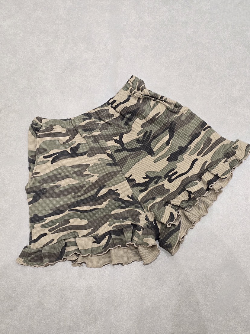 LIKEVAM韓國直郵女士新款熱賣人氣26春夏職業短褲華夫格工裝LIKEVAM短褲圖色1