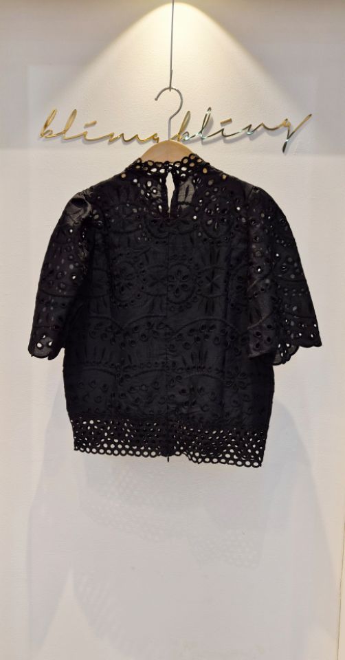BLING BLING-S/RICO韓國代購女裝新品熱賣襯衫蕾絲衫蕾絲BLING BLING-S/RICO襯衫/蕾絲衫