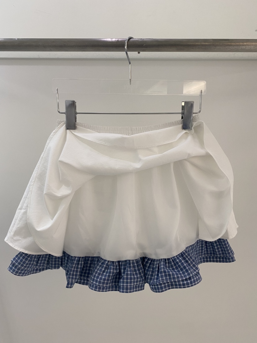 YES韓國代購女裝新款休閑推薦人氣職業時尚熱賣26春夏短裙YES短裙