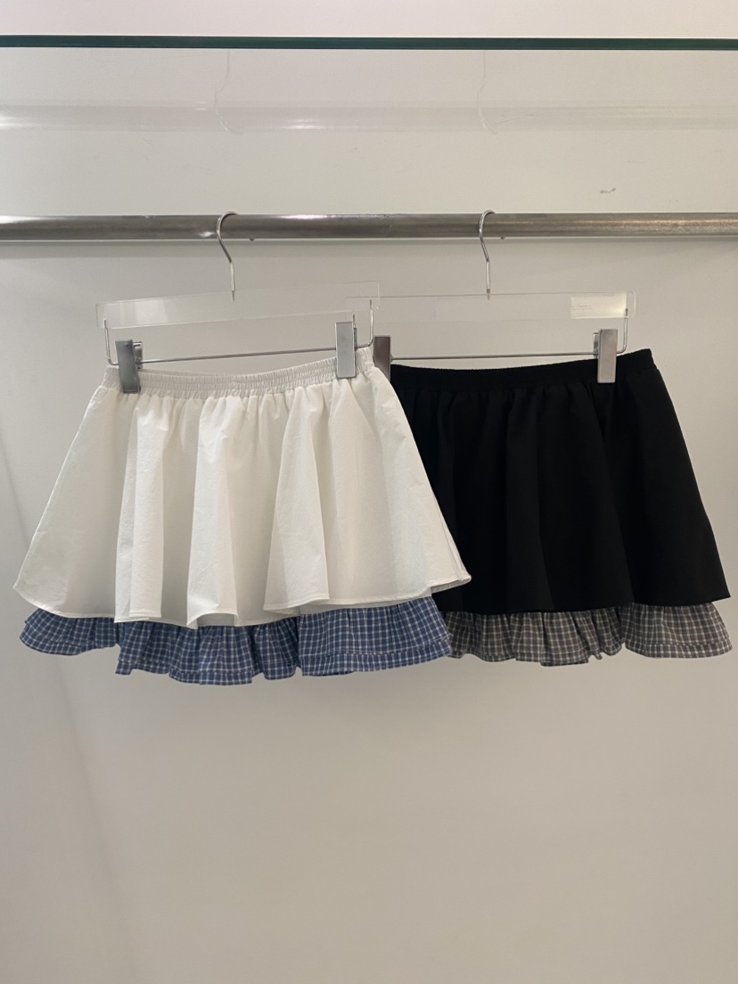 YES韓國代購女裝新款休閑推薦人氣職業時尚熱賣26春夏短裙YES短裙