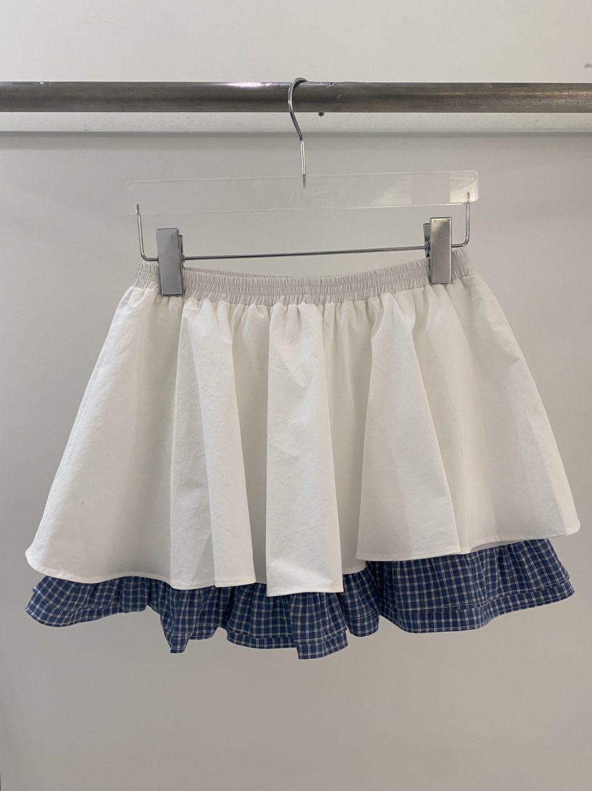 YES韓國代購女裝新款休閑推薦人氣職業時尚熱賣26春夏短裙YES短裙圖色1