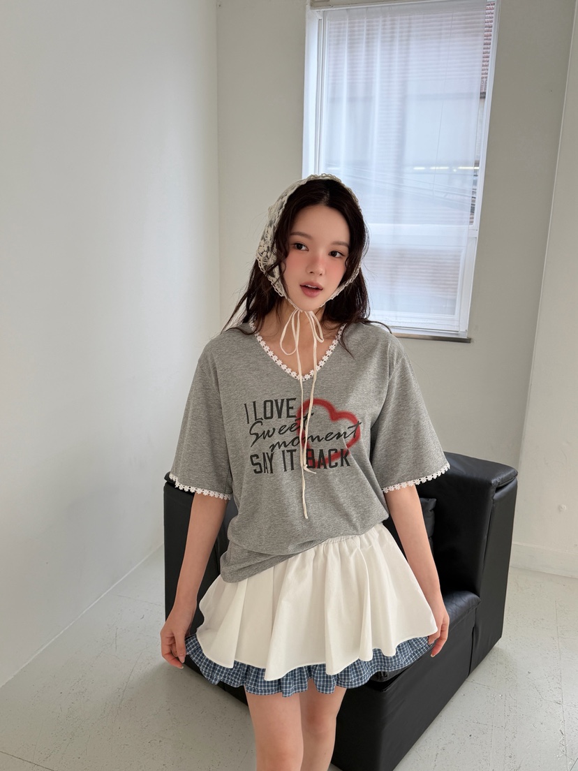 YES韓國東大門代購女士新款職業推薦休閑人氣26春夏熱賣T恤YEST恤