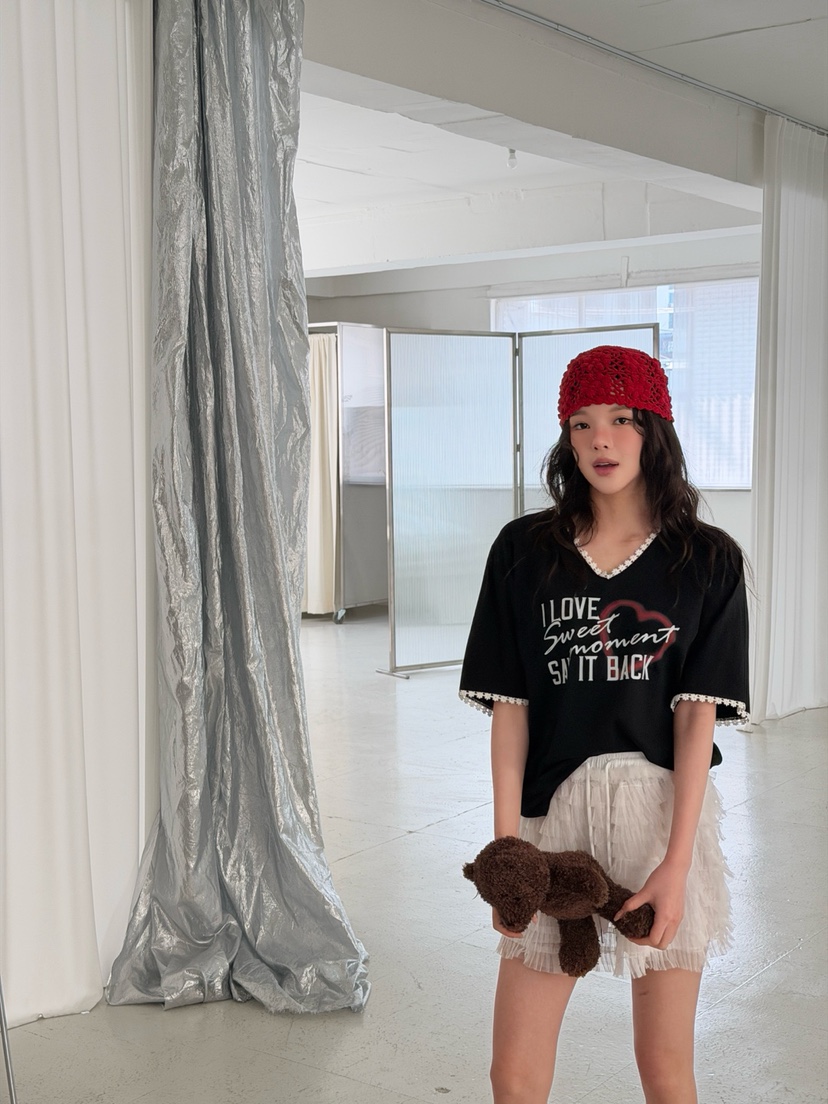 YES韓國東大門代購女士新款職業推薦休閑人氣26春夏熱賣T恤YEST恤