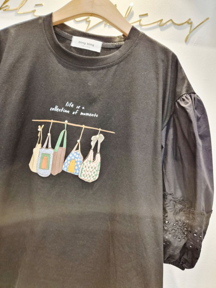 BLING BLING-S/RICO韓國東大門直郵女士新品熱賣時尚T恤BLING BLING-S/RICOT恤