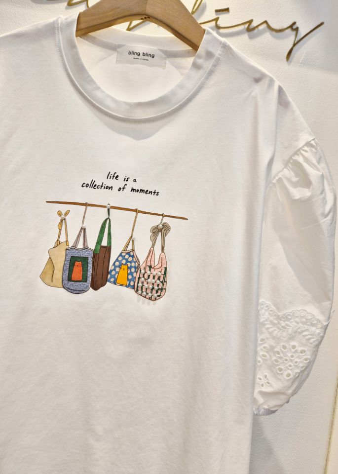 BLING BLING-S/RICO韓國東大門直郵女士新品熱賣時尚T恤BLING BLING-S/RICOT恤
