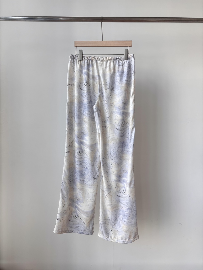 AND THE韓國東大門直郵女士新款熱賣26春夏推薦休閑褲條紋AND THE休閑褲