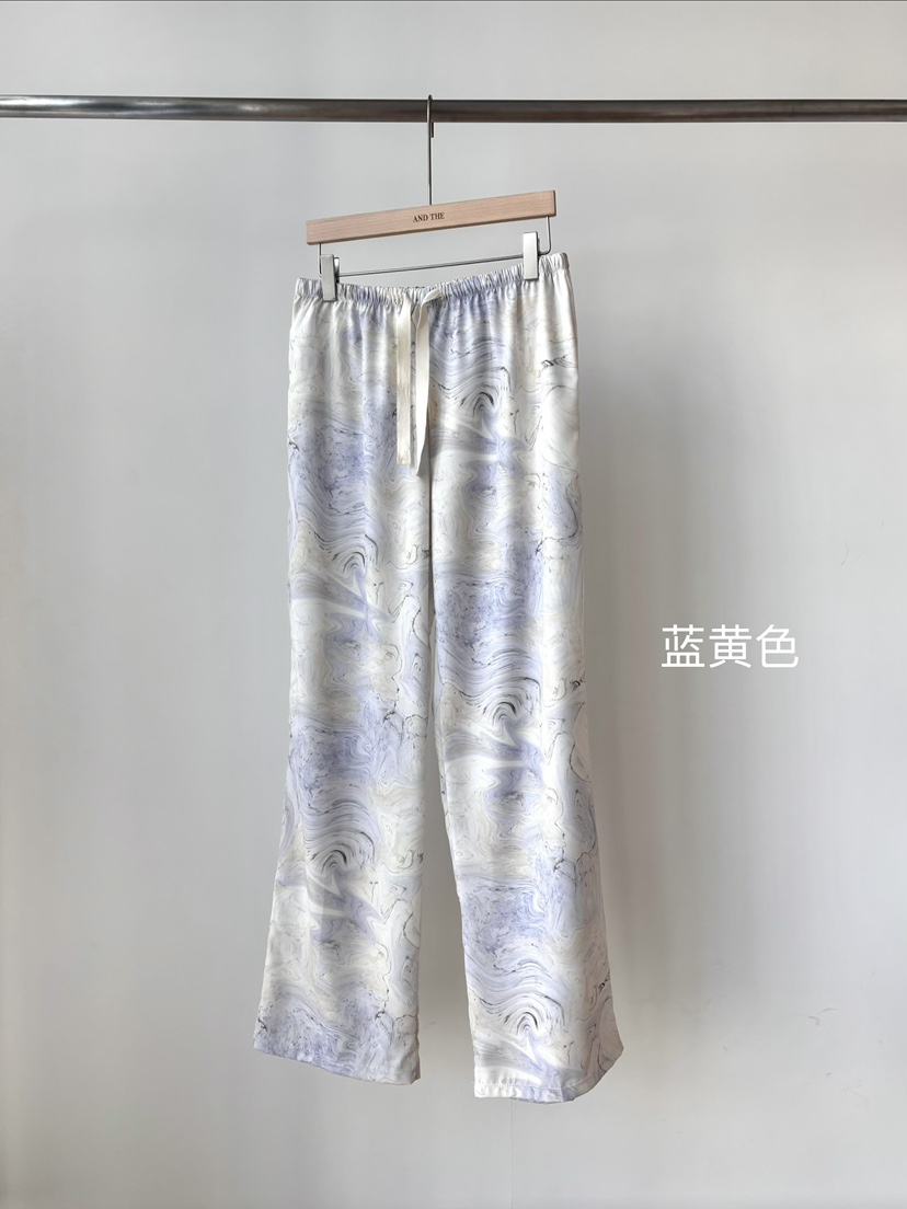 AND THE韓國東大門直郵女士新款熱賣26春夏推薦休閑褲條紋AND THE休閑褲圖色1