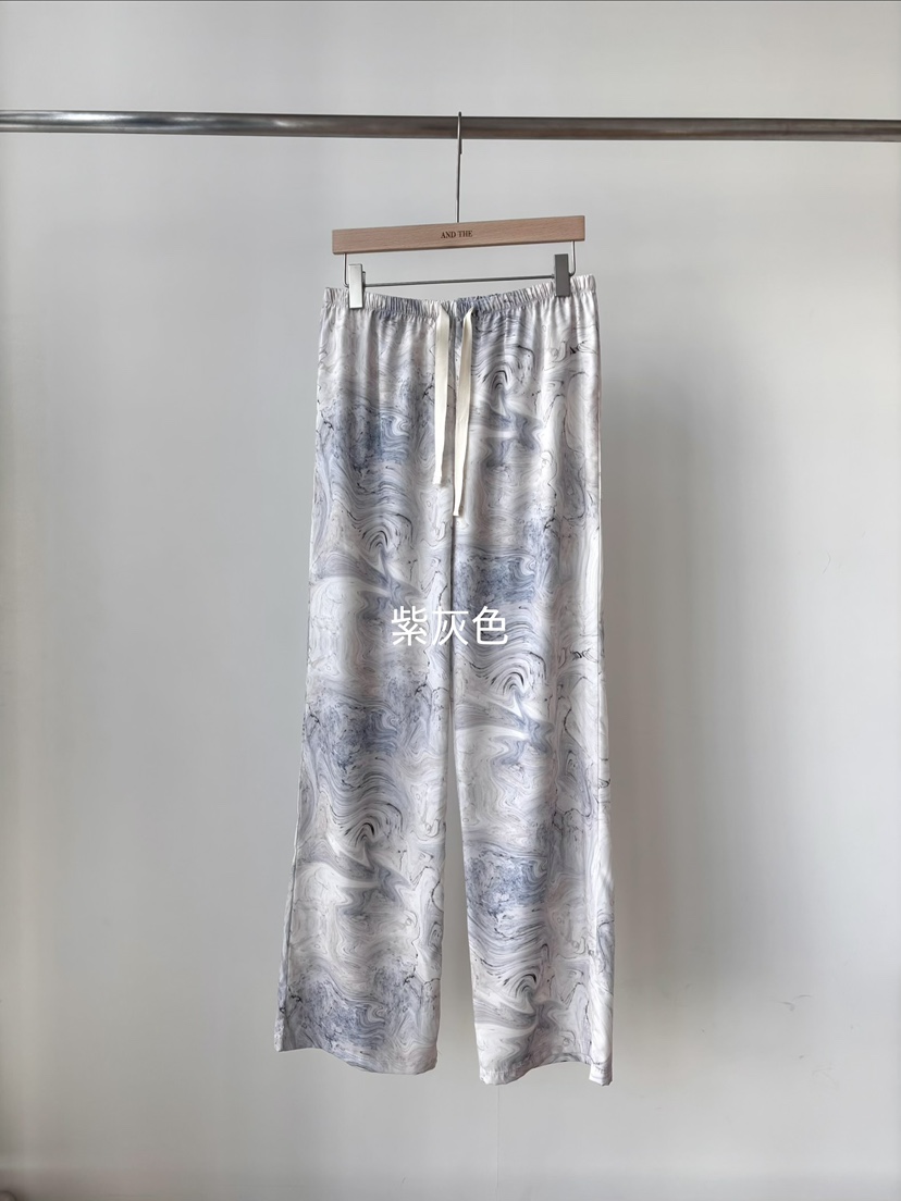 AND THE韓國東大門直郵女士新款熱賣26春夏推薦休閑褲條紋AND THE休閑褲圖色2