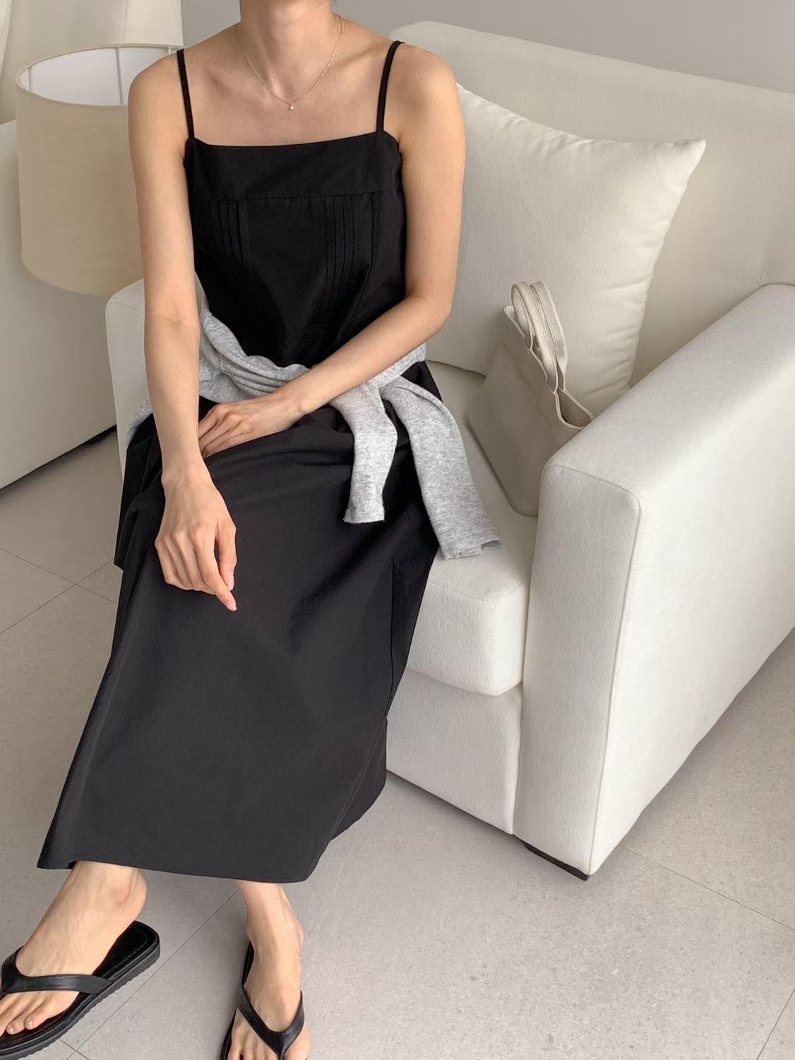 SUNDAY/FF韓國東大門代購女裝新款26春夏休閑熱賣連衣裙SUNDAY/FF連衣裙圖色1