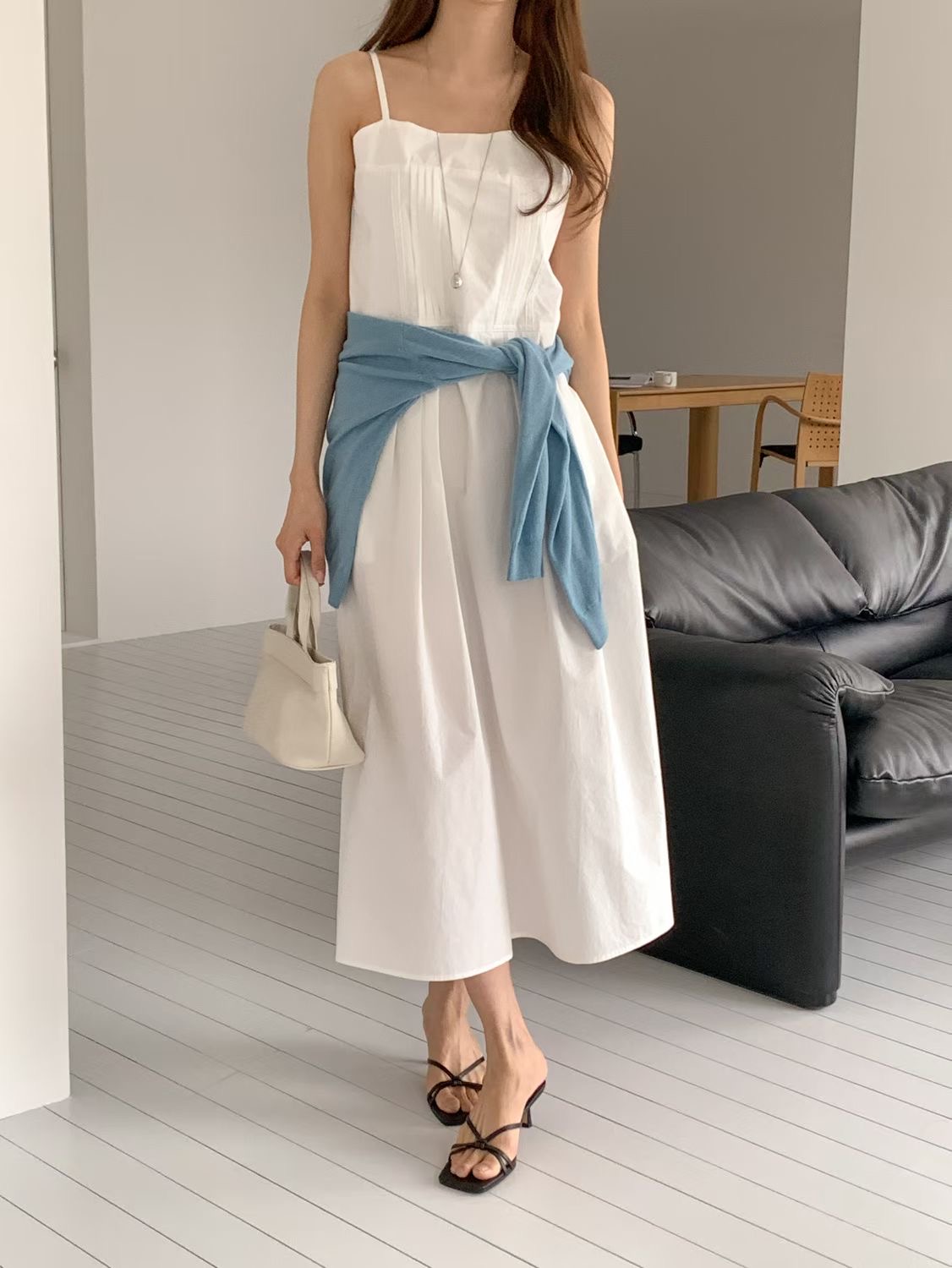 SUNDAY/FF韓國東大門代購女裝新款26春夏休閑熱賣連衣裙SUNDAY/FF連衣裙圖色2