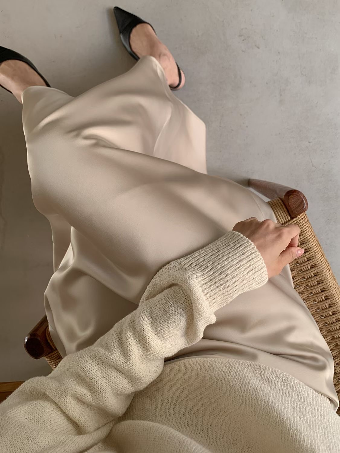 SUNDAY/FF韓國直郵實拍女士新款熱賣時尚休閑人氣推薦長裙SUNDAY/FF長裙