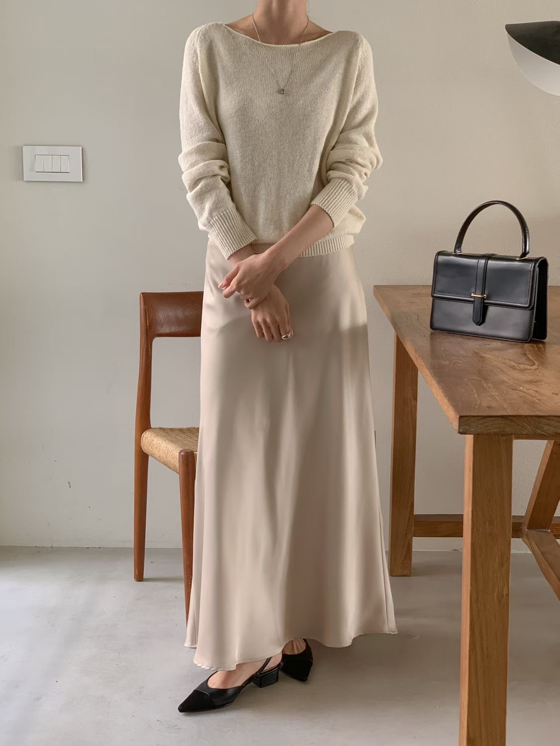 SUNDAY/FF韓國直郵實拍女士新款熱賣時尚休閑人氣推薦長裙SUNDAY/FF長裙圖色3