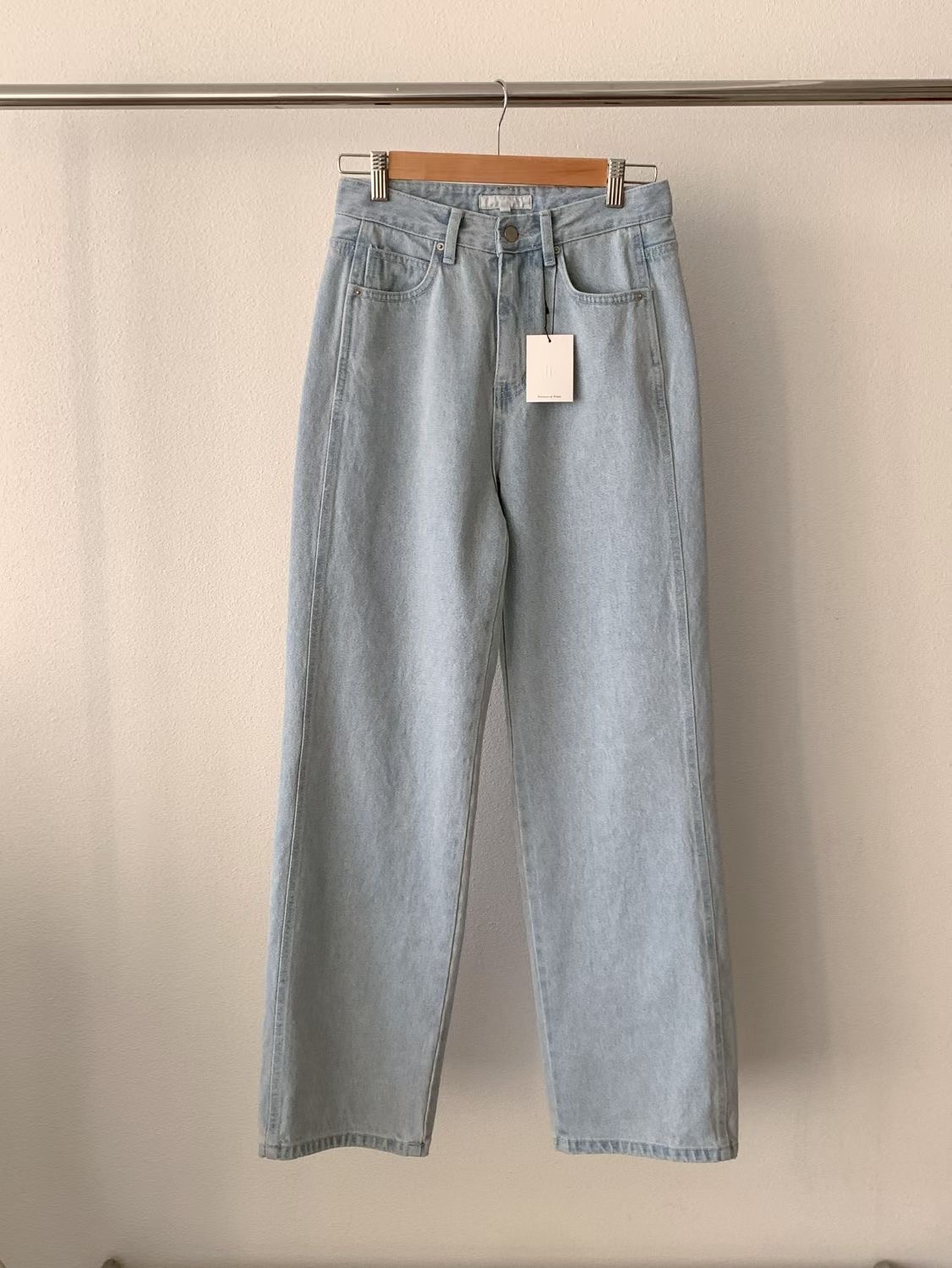 SUNDAY/FF韓國代購女士新款時尚26春夏熱賣休閑推薦牛仔褲SUNDAY/FF牛仔褲圖色1