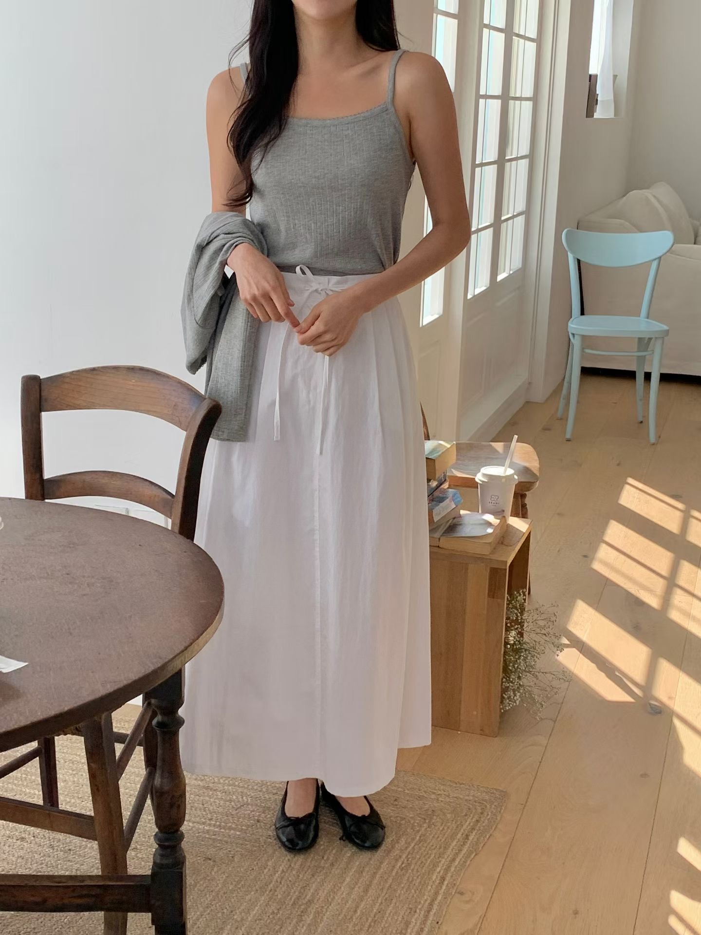 SUNDAY/FF韓國直郵實拍女裝新款時尚26春夏套裝羊毛衫開襟SUNDAY/FF套裝