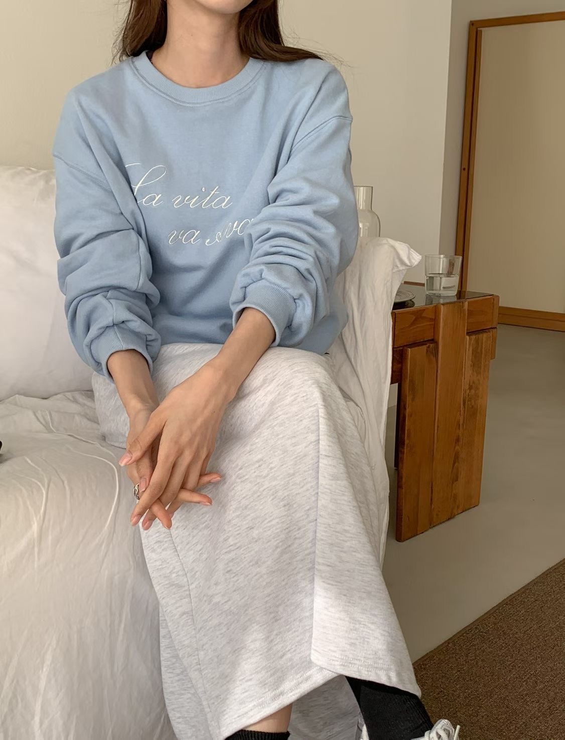 SUNDAY/FF韓國東大門代購女士新款職業休閑熱賣衛衣刺繡SUNDAY/FF衛衣圖色2