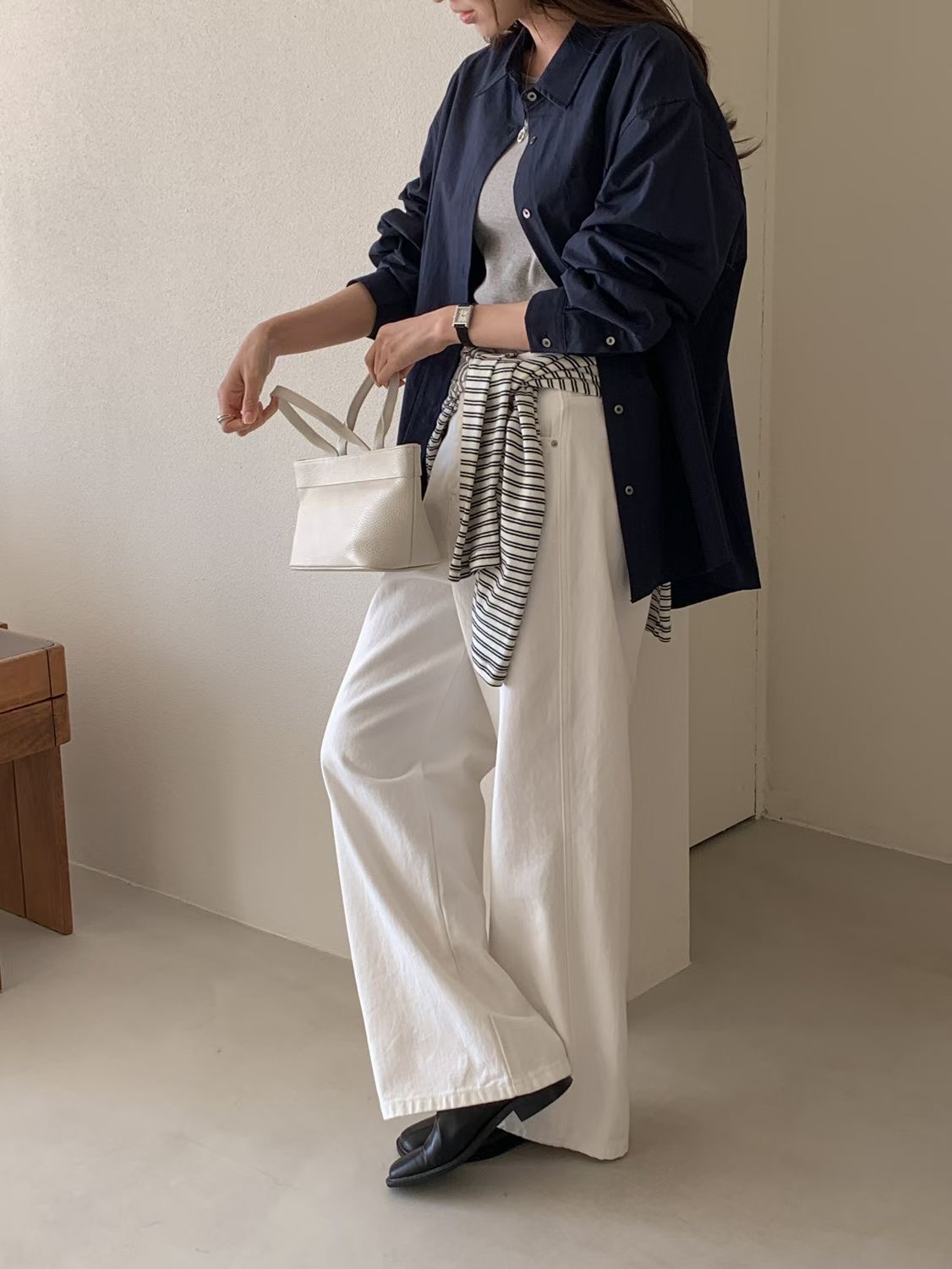 SUNDAY/FF韓國直郵實拍女士新品26春夏休閑牛仔褲不含腰帶SUNDAY/FF牛仔褲