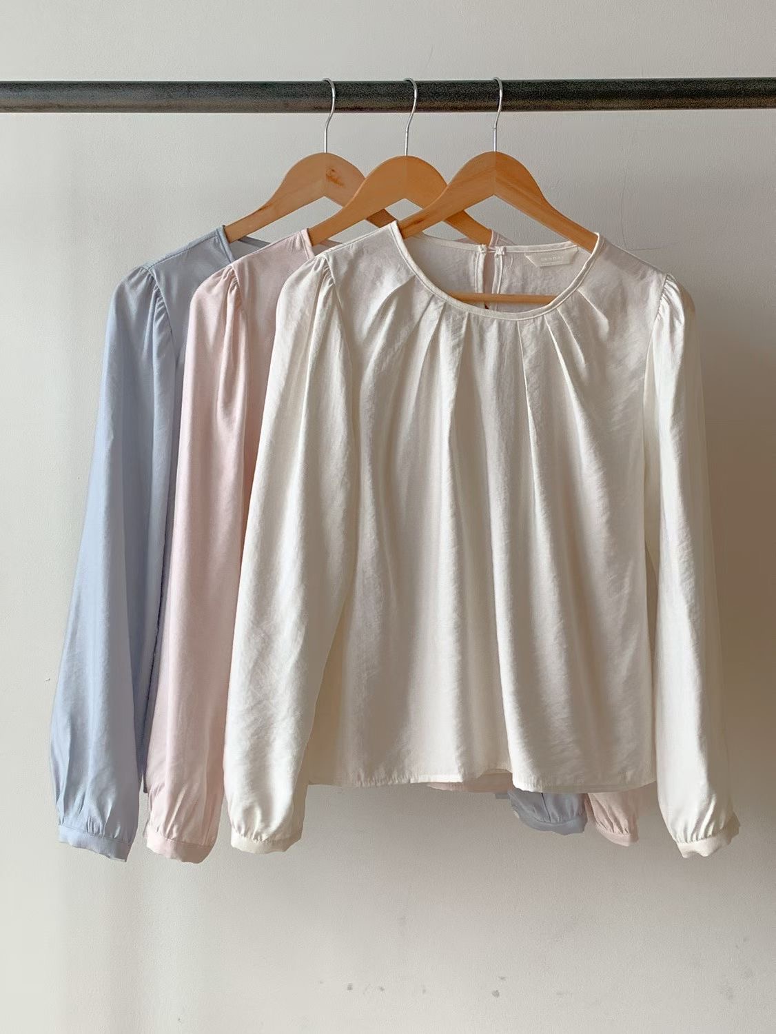 SUNDAY/FF韓國直郵實拍女裝新款休閑人氣職業襯衫蕾絲衫SUNDAY/FF襯衫/蕾絲衫圖色2左二色