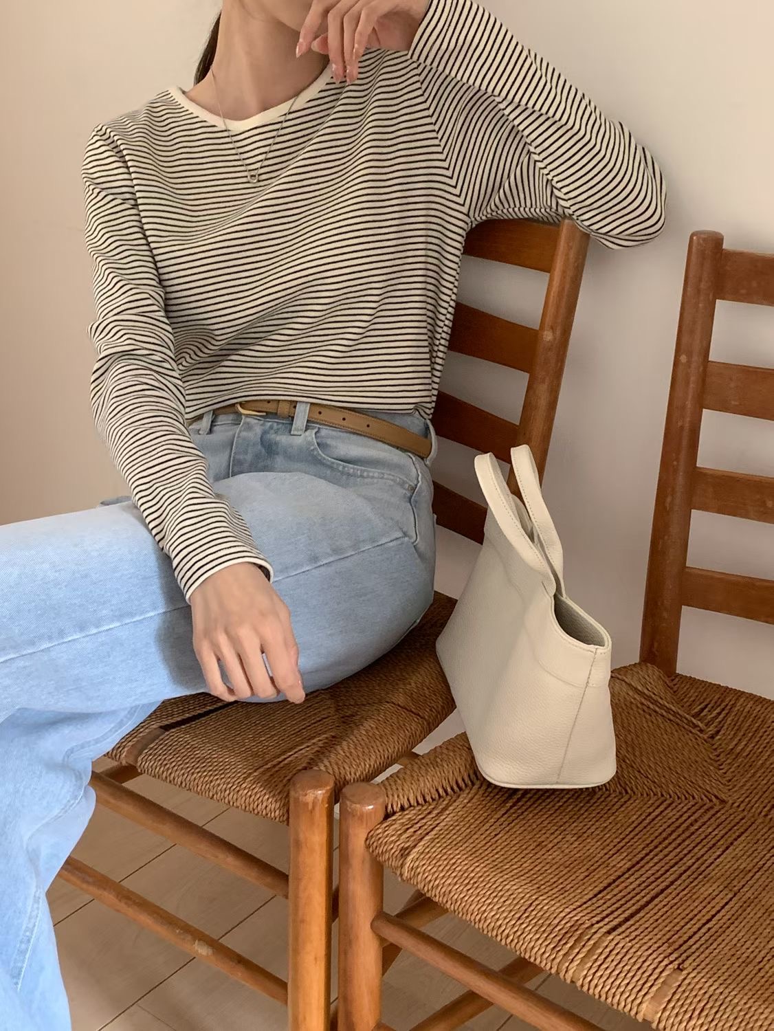 SUNDAY/FF韓國東大門代購女士新品職業人氣熱賣時尚長袖T恤SUNDAY/FF長袖T恤