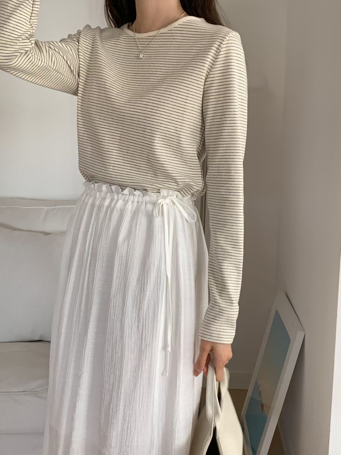 SUNDAY/FF韓國東大門代購女士新品職業人氣熱賣時尚長袖T恤SUNDAY/FF長袖T恤圖色4