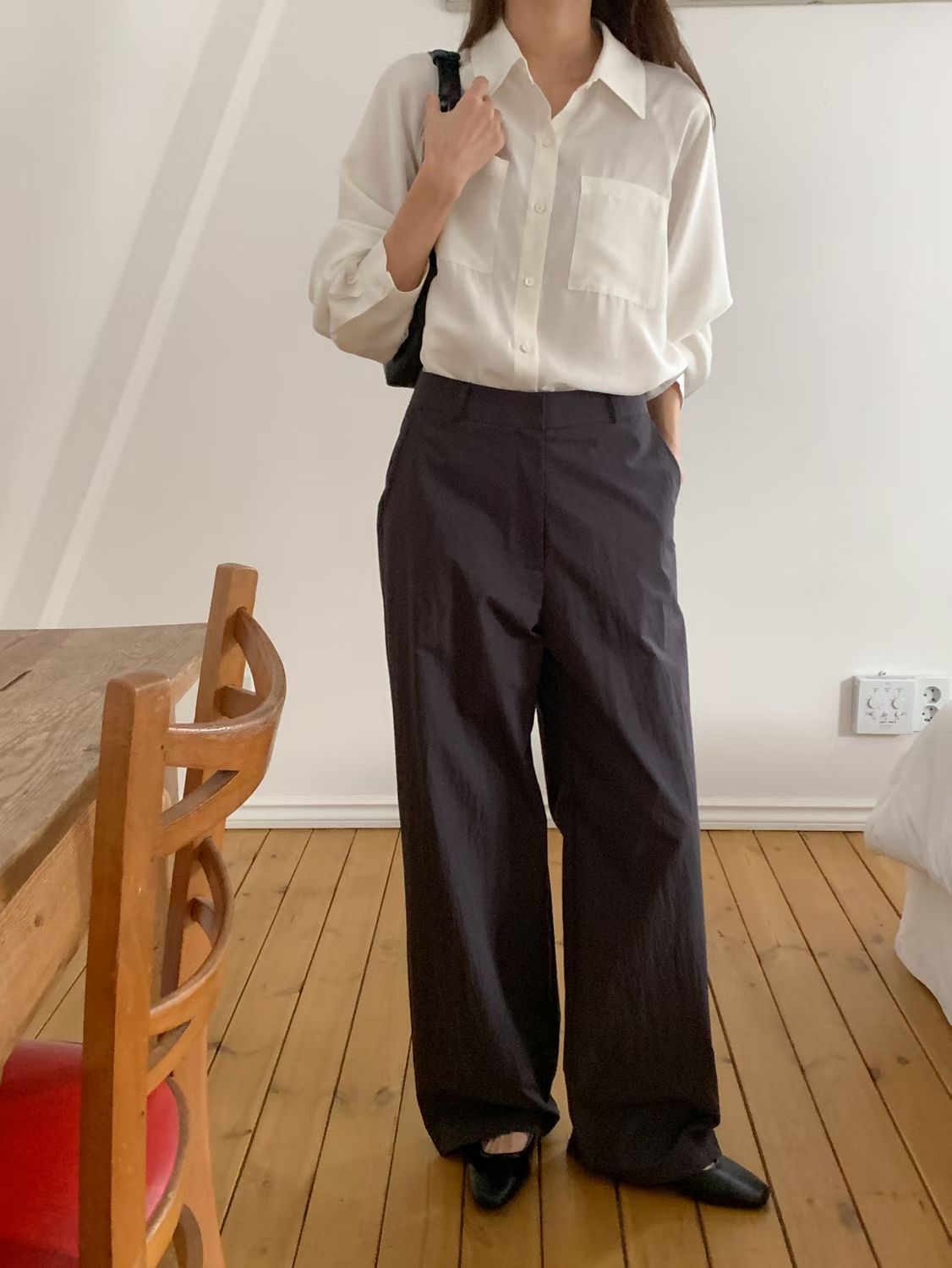 SUNDAY/FF韓國直郵實拍女士新款26春夏熱賣推薦時尚休閑褲SUNDAY/FF休閑褲