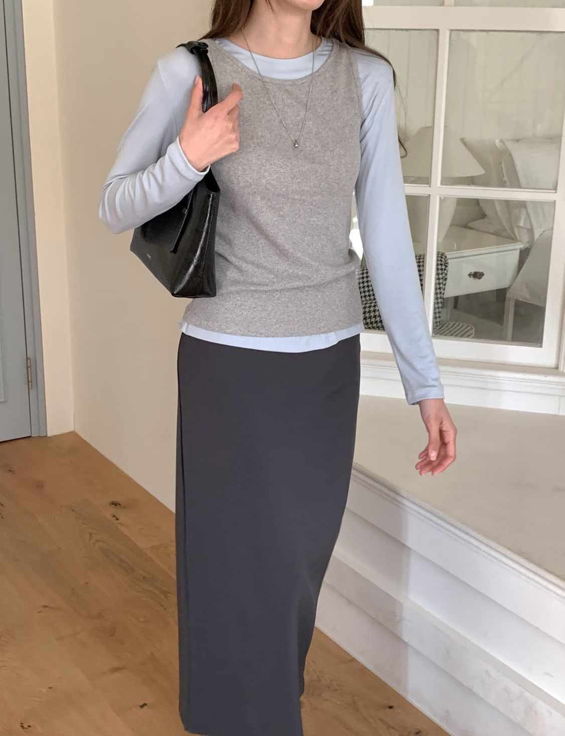 SUNDAY/FF韓國代購女士新款休閑人氣26春夏熱賣吊帶背心SUNDAY/FF吊帶/背心