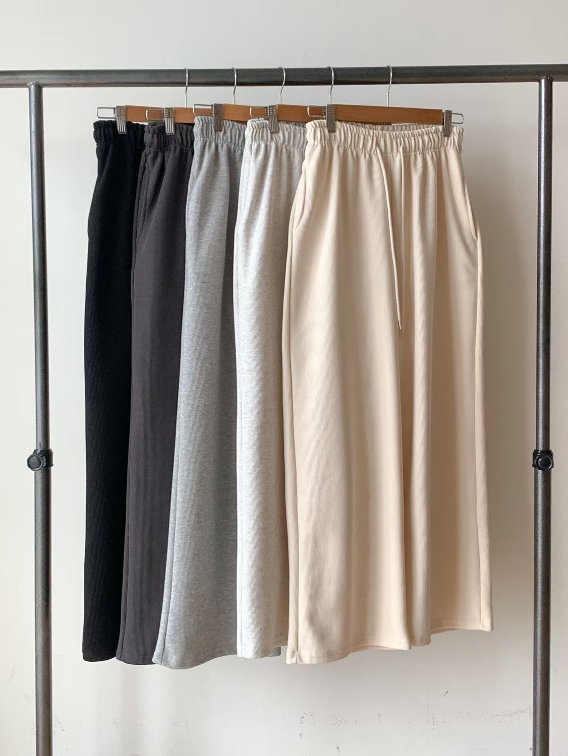 SUNDAY/FF韓國直郵女裝新款推薦休閑職業人氣熱賣休閑褲SUNDAY/FF休閑褲圖色2左二色