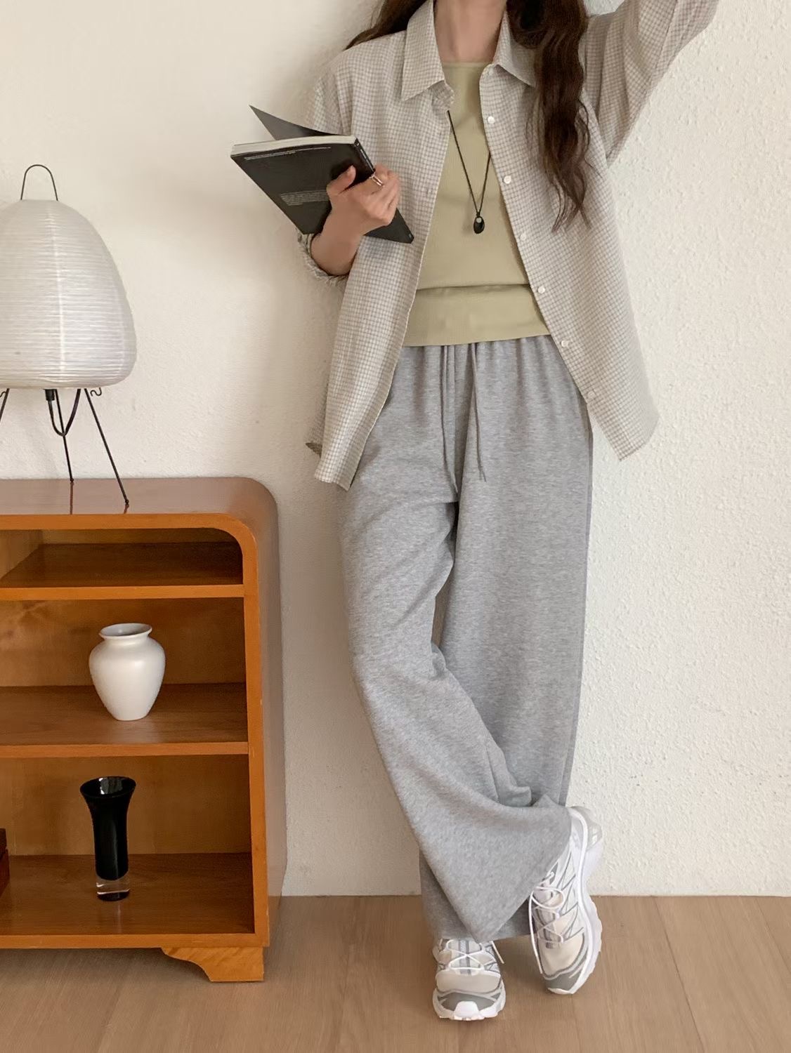 SUNDAY/FF韓國直郵女裝新款推薦休閑職業人氣熱賣休閑褲SUNDAY/FF休閑褲圖色3