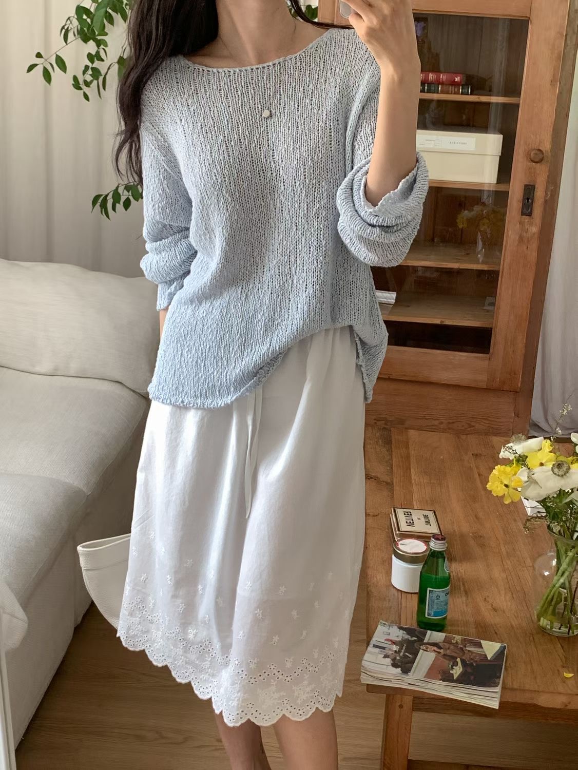 SUNDAY/FF韓國直郵女裝新品時尚推薦職業人氣半身裙中短裙SUNDAY/FF半身裙/中短裙