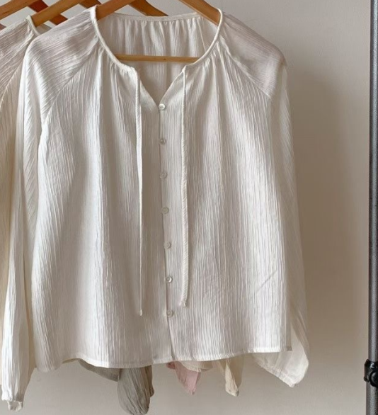 SUNDAY/FF韓國代購女裝新款熱賣時尚人氣26春夏襯衫蕾絲衫SUNDAY/FF襯衫/蕾絲衫圖色4