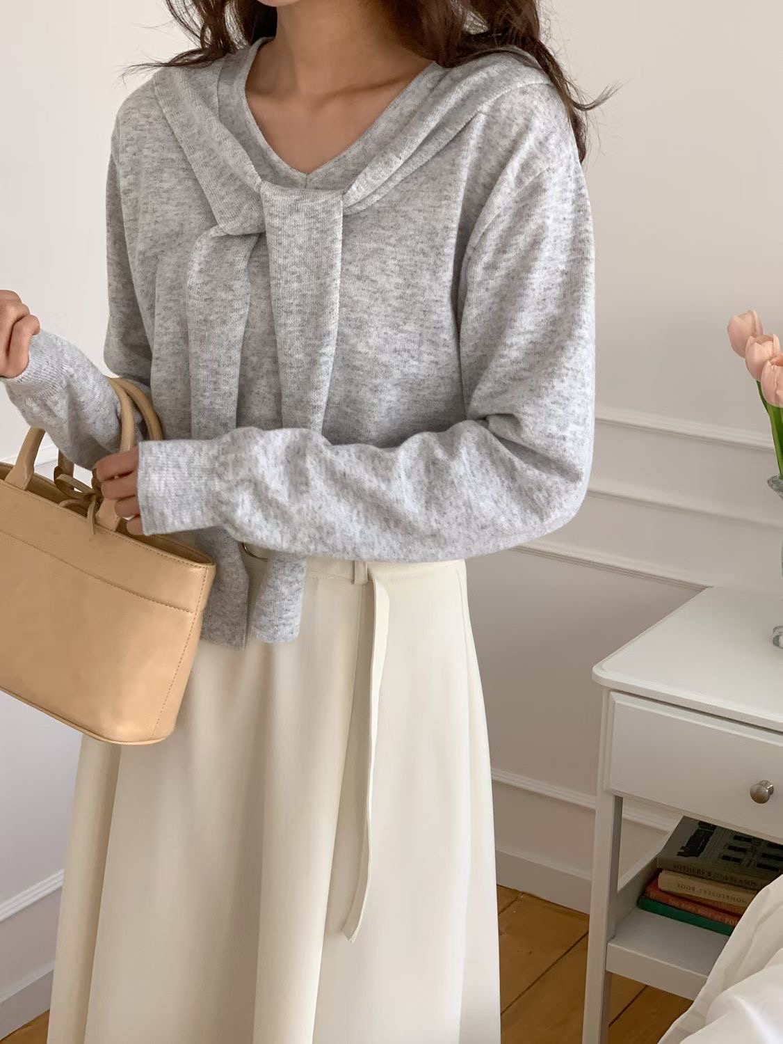 SUNDAY/FF韓國東大門代購女裝新品推薦職業人氣26春夏針織衫SUNDAY/FF針織衫