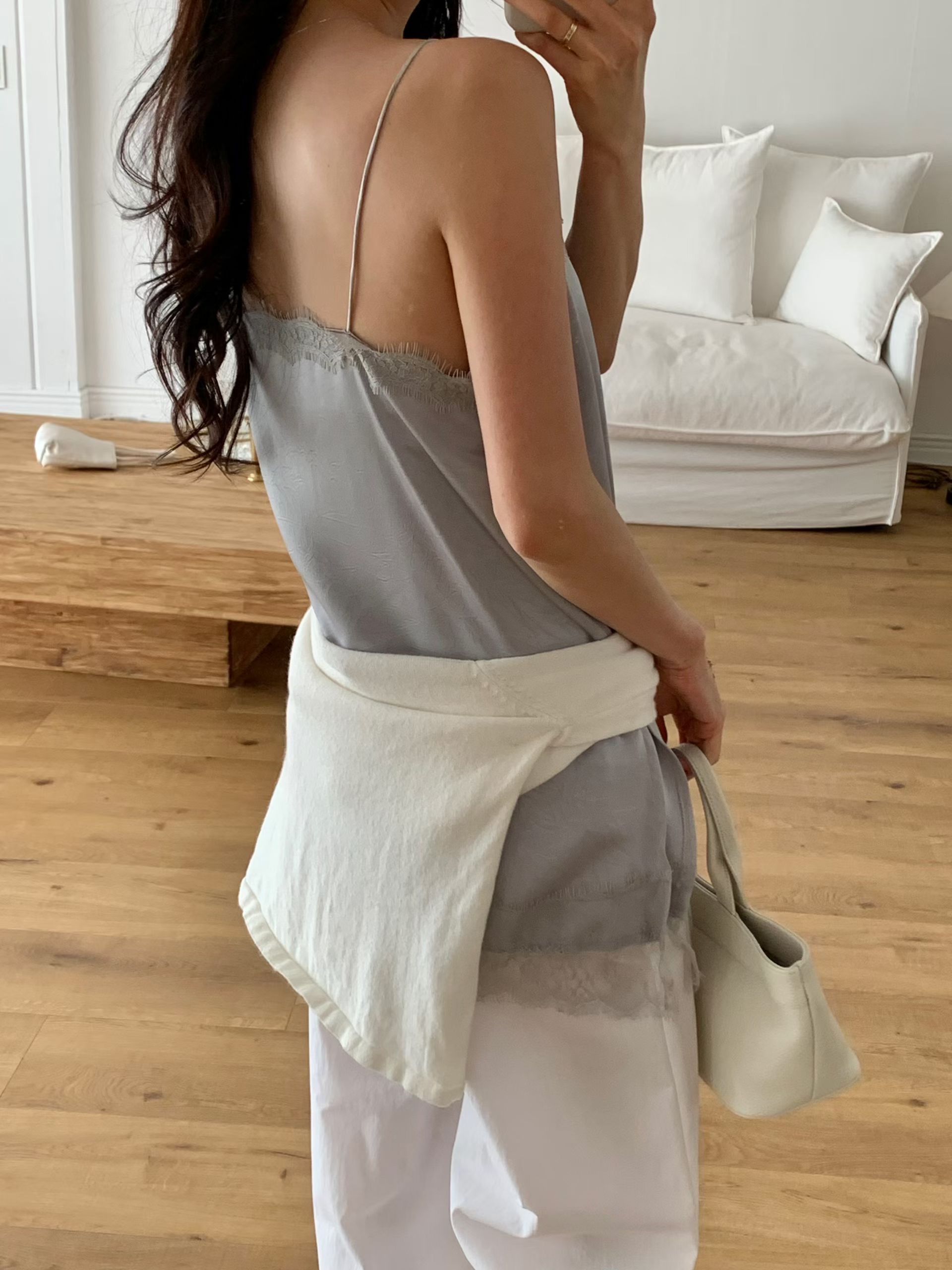 SUNDAY/FF韓國直郵女裝新品熱賣職業時尚人氣26春夏吊帶背心SUNDAY/FF吊帶/背心