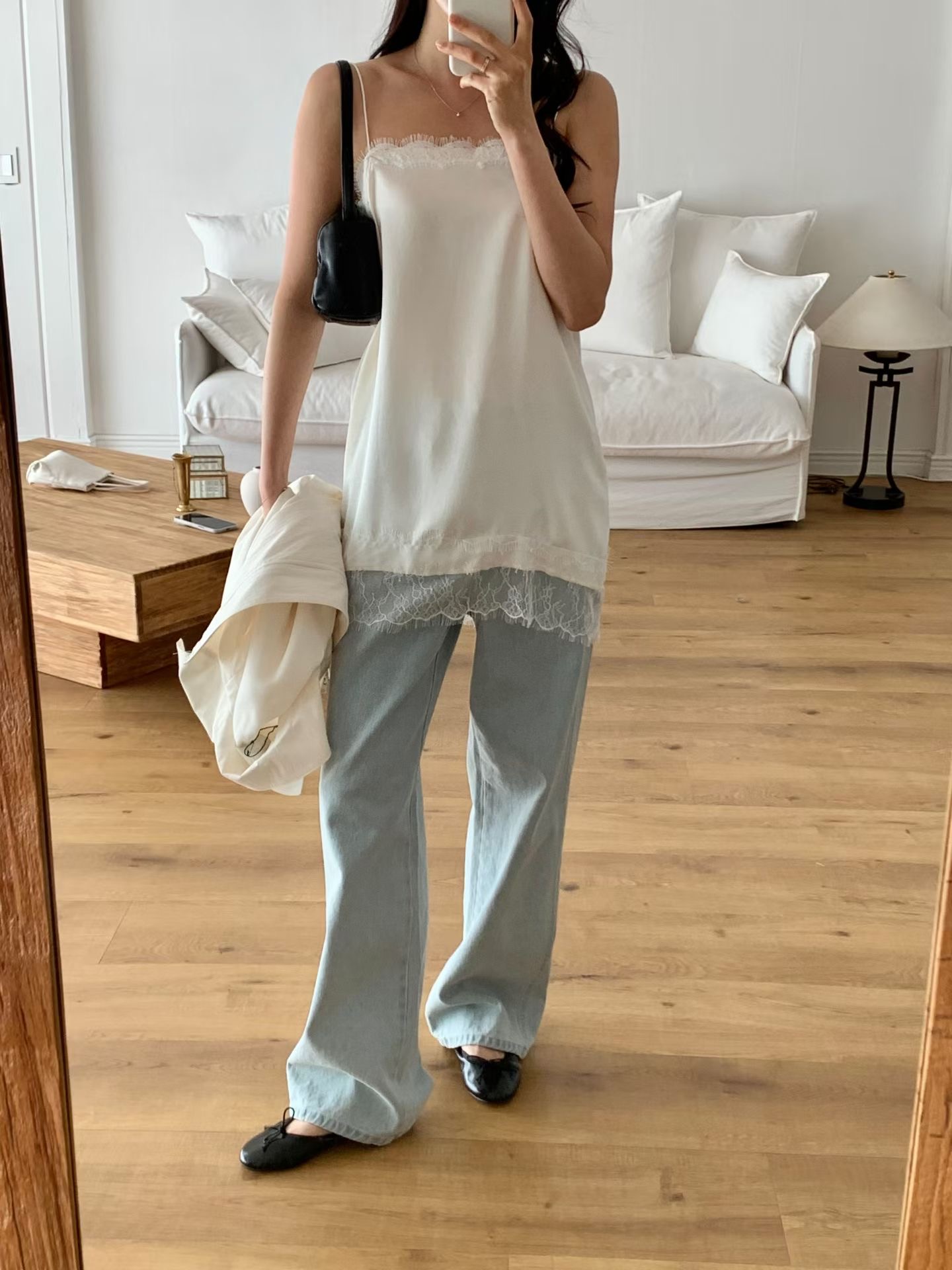 SUNDAY/FF韓國直郵女裝新品熱賣職業時尚人氣26春夏吊帶背心SUNDAY/FF吊帶/背心圖色1