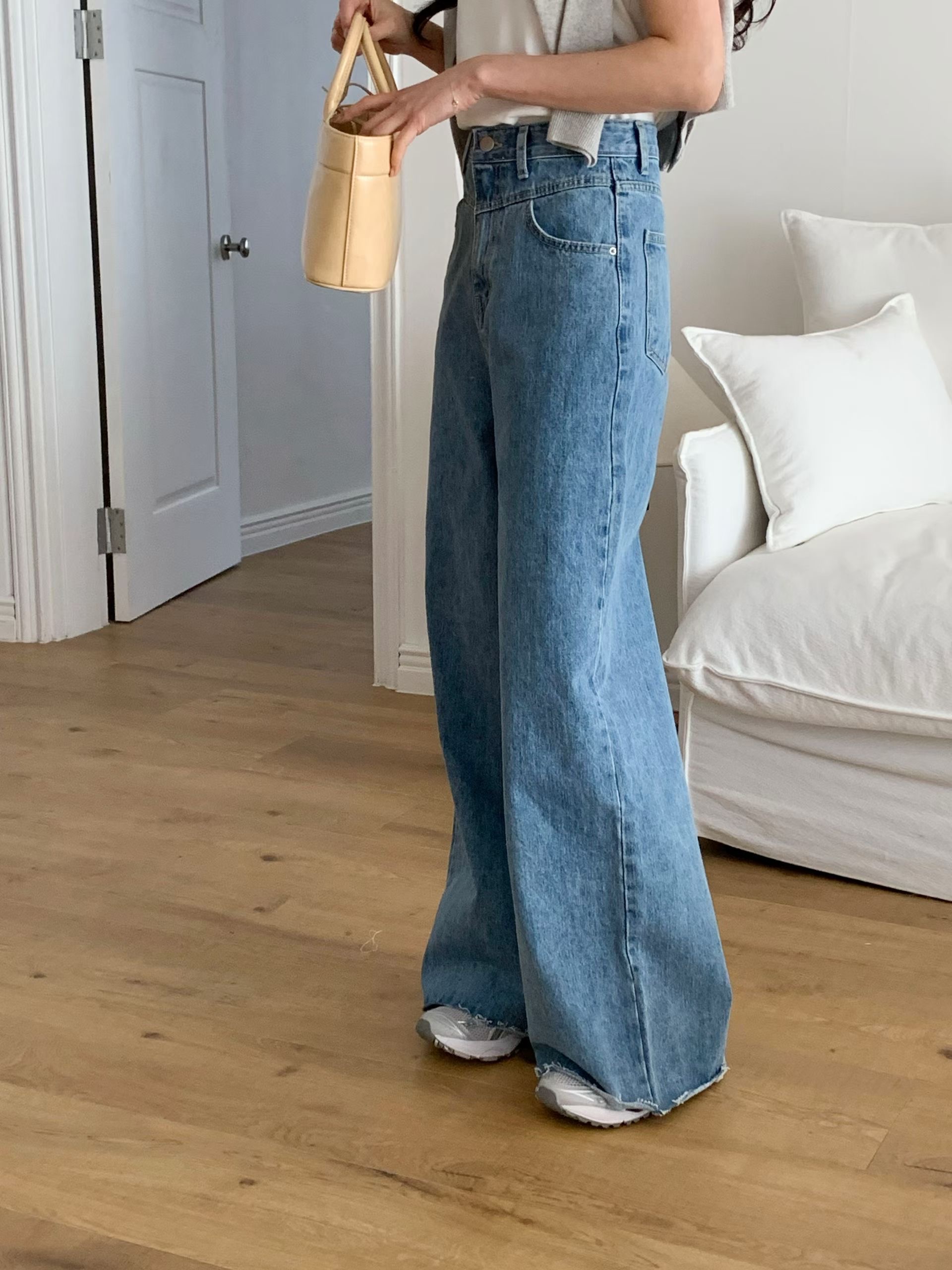 SUNDAY/FF韓國東大門代購女士新品熱賣人氣時尚推薦牛仔褲SUNDAY/FF牛仔褲