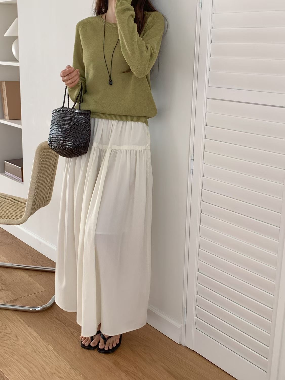 SUNDAY/FF韓國直郵女士新款時尚人氣熱賣推薦26春夏針織衫SUNDAY/FF針織衫