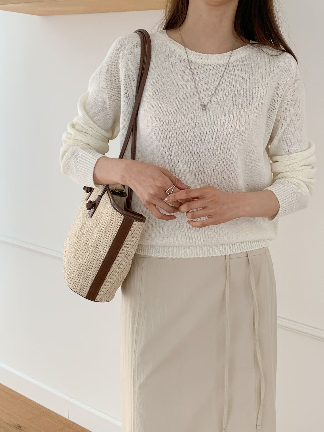 SUNDAY/FF韓國直郵女士新款時尚人氣熱賣推薦26春夏針織衫SUNDAY/FF針織衫圖色1