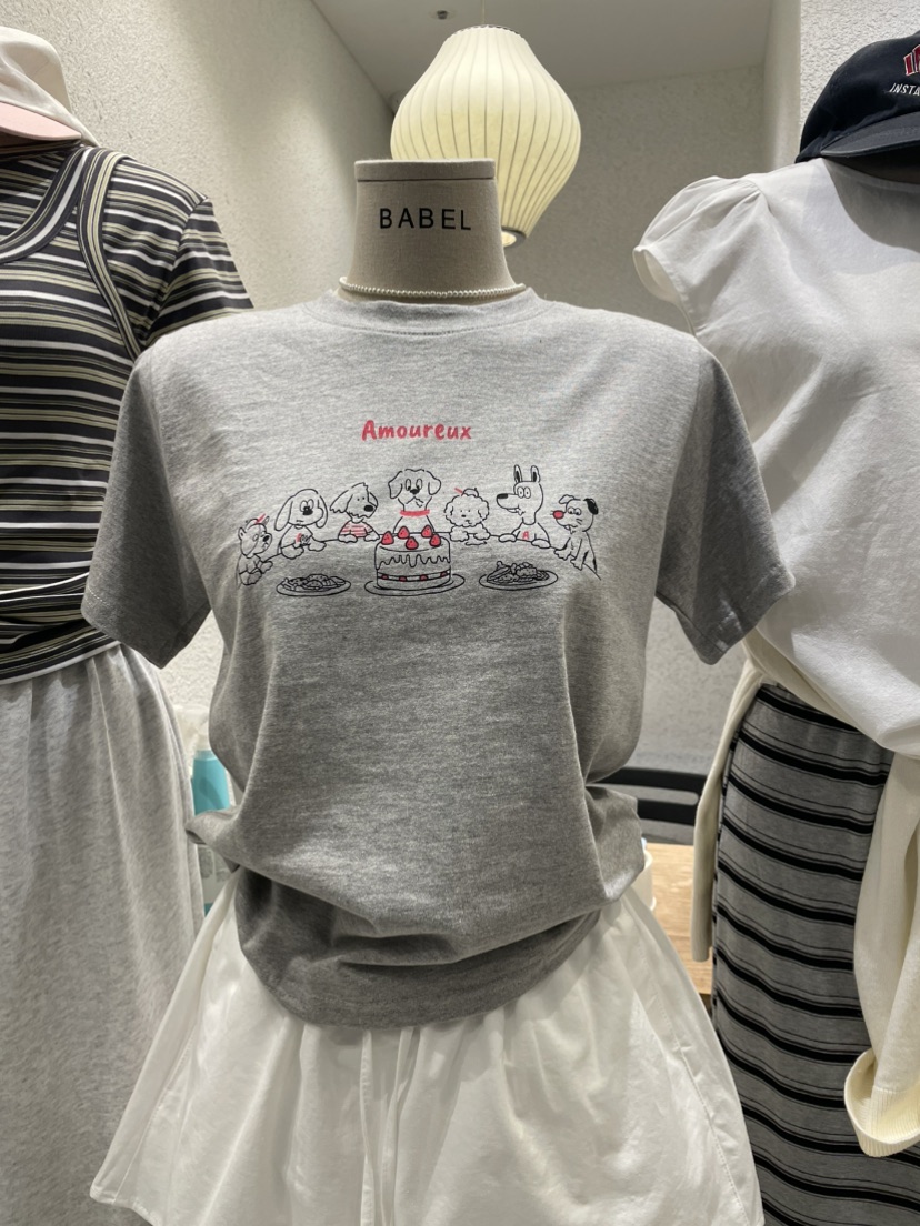 BABEL韓國代購女士新款26春夏職業人氣休閑時尚推薦熱賣T恤BABELT恤圖色1