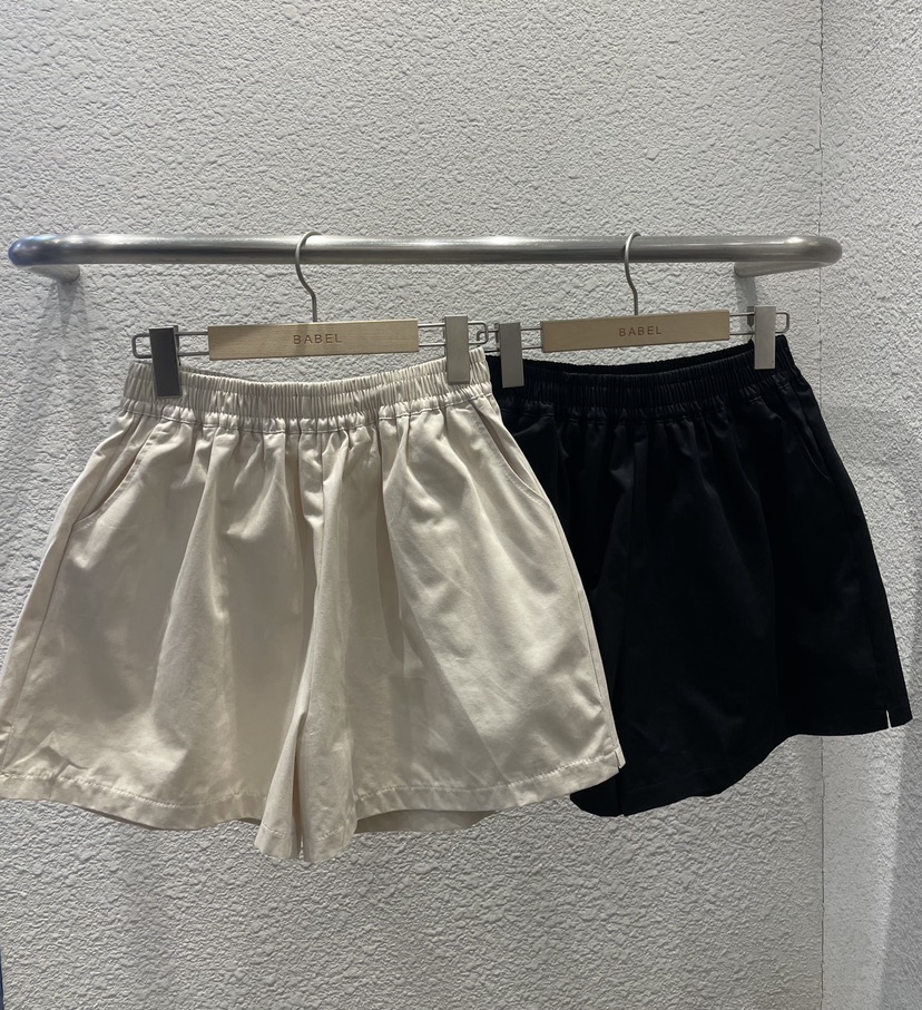 BABEL東大門直郵女裝新品推薦人氣真品熱賣職業26春夏短褲棉BABEL短褲