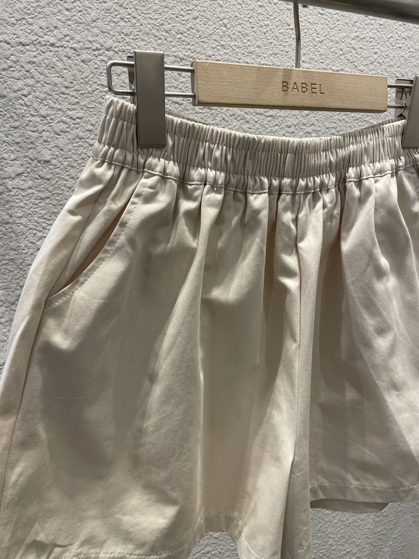 BABEL東大門直郵女裝新品推薦人氣真品熱賣職業26春夏短褲棉BABEL短褲